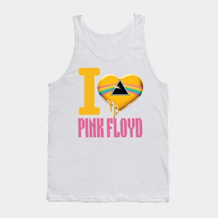 Wear Your Heart: 'I Love Pink Floyd' Shirt Tank Top